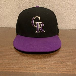 Colorado Rockies MLB New Era Fitted Hat